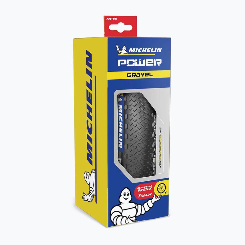 Opona rowerowa Michelin Power Gravel V2 TS TLR Competition Line 700 x 35C black 3