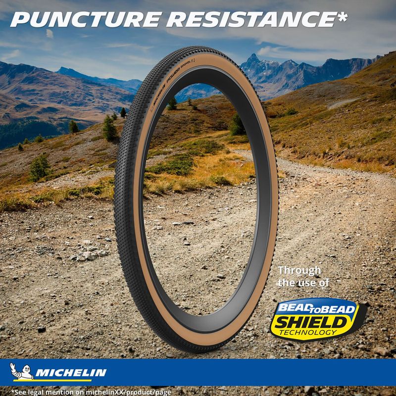 Opona rowerowa Michelin Power Gravel V2 TS TLR Competition Line 700 x 35C classic 7