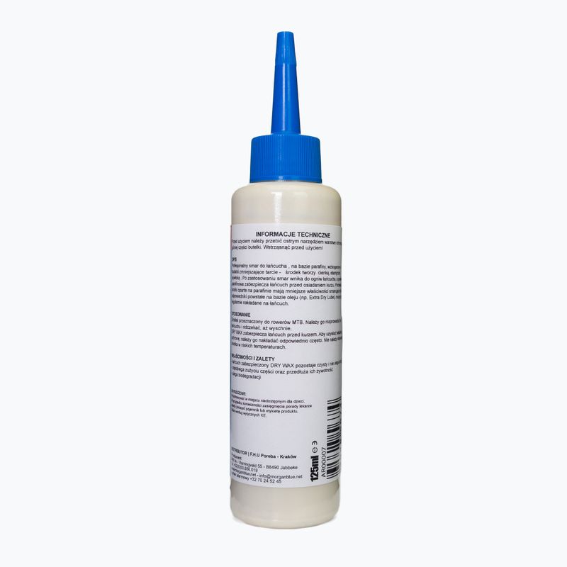 Olej do łańcucha Morgan Blue Dry Wax 125 ml 2