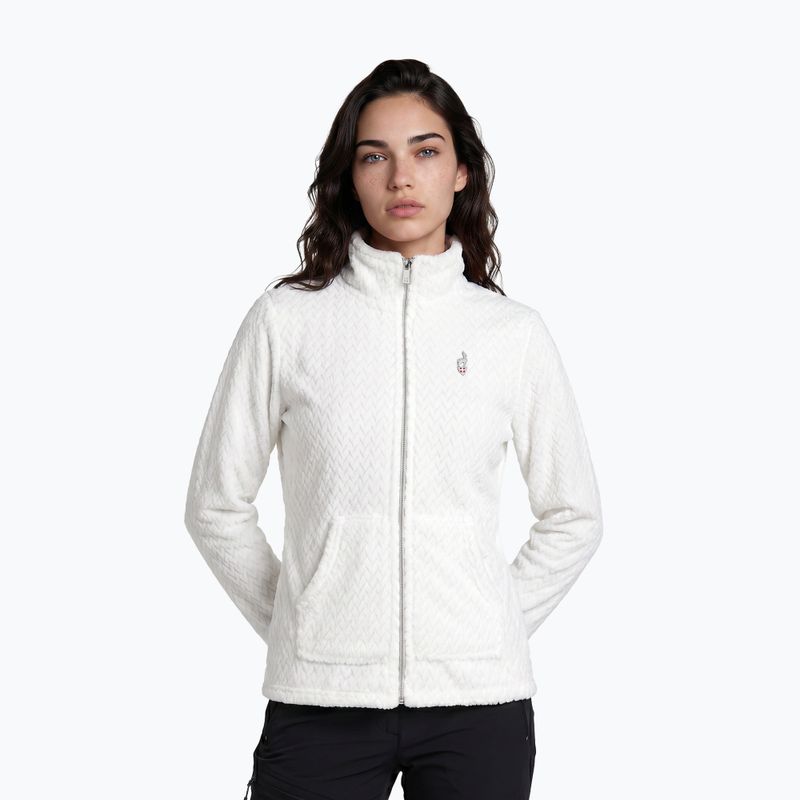 Bluza damska Aulp Becco Coral Fleece blanc