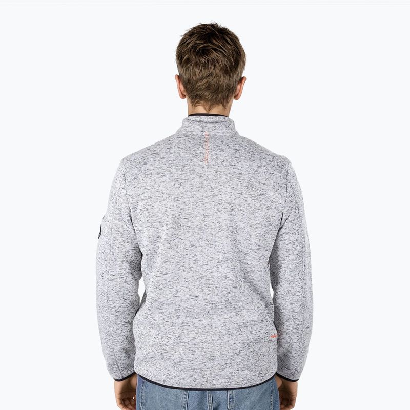 Bluza polarowa męska Aulp Navoy Melanged Knit grey 2