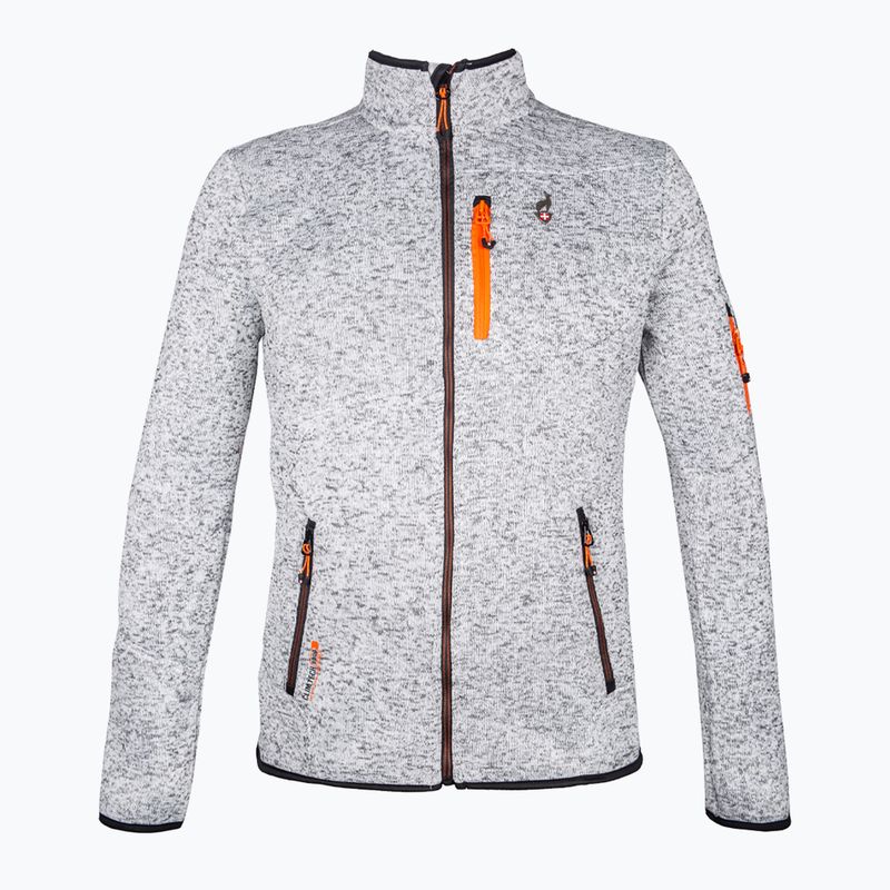 Bluza polarowa męska Aulp Navoy Melanged Knit grey 6