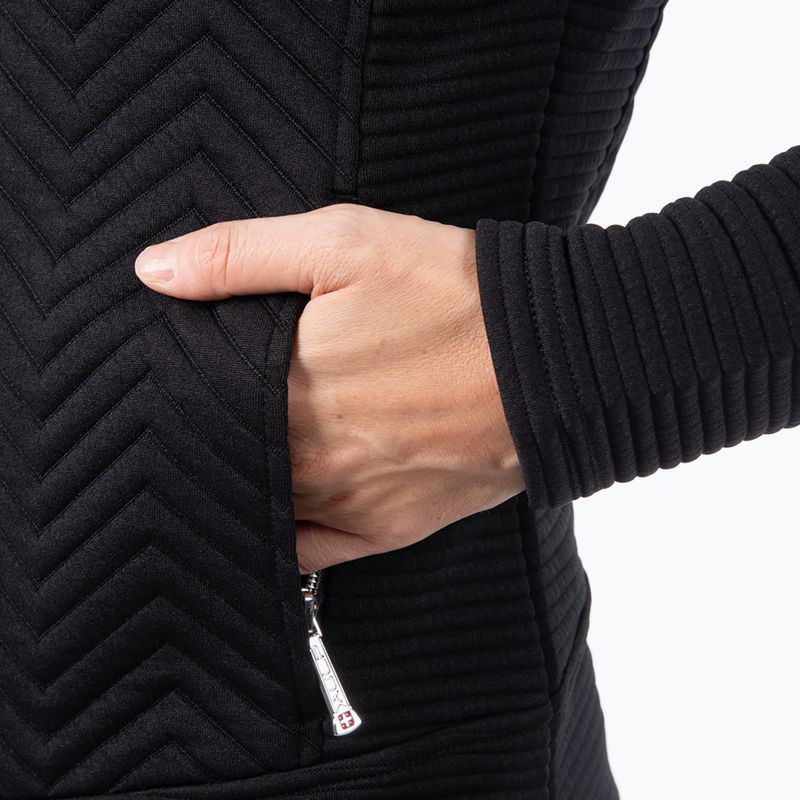 Kurtka przeciwwiatrowa damska Aulp Simix Jacquard Knit black 5