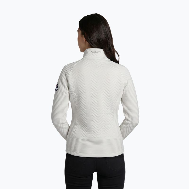 Bluza damska Aulp Simix Jacquard Knit white 2