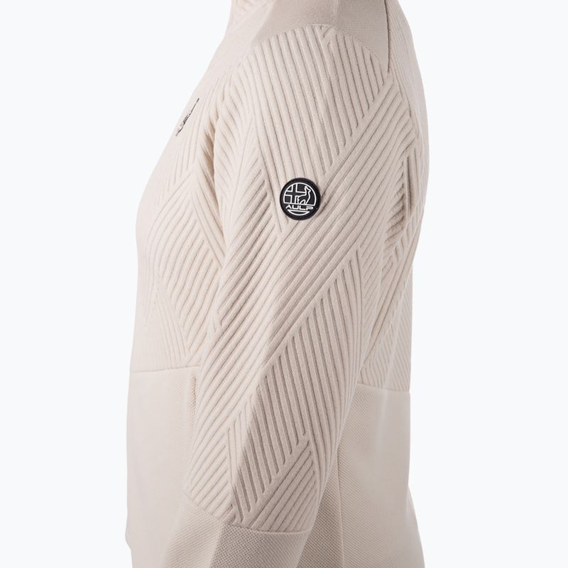 Kurtka przeciwwiatrowa damska Aulp Simix Jacquard Knit sand 4