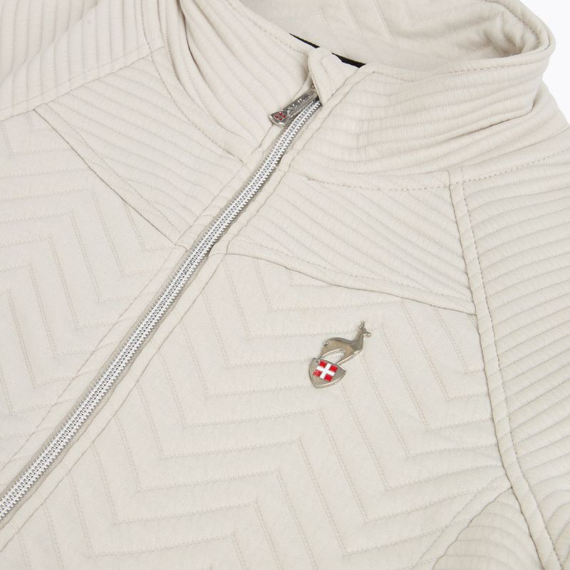 Kurtka przeciwwiatrowa damska Aulp Simix Jacquard Knit sand 3