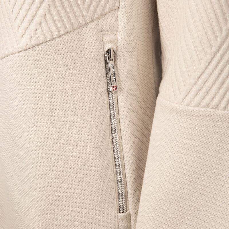 Kurtka przeciwwiatrowa damska Aulp Simix Jacquard Knit sand 9