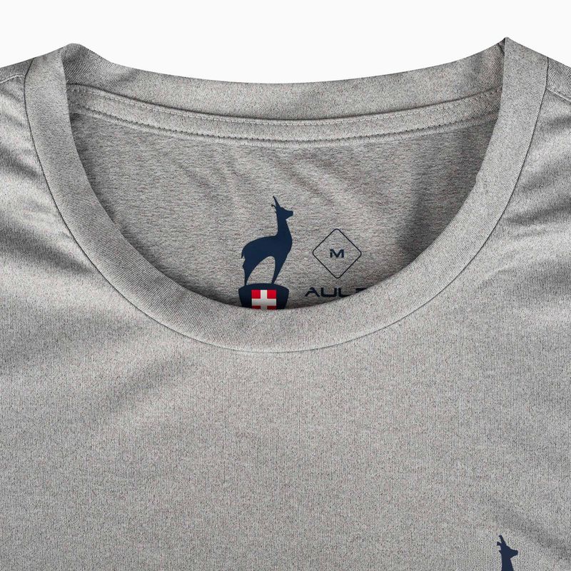 Koszulka męska Aulp Tommy grey/melange 5