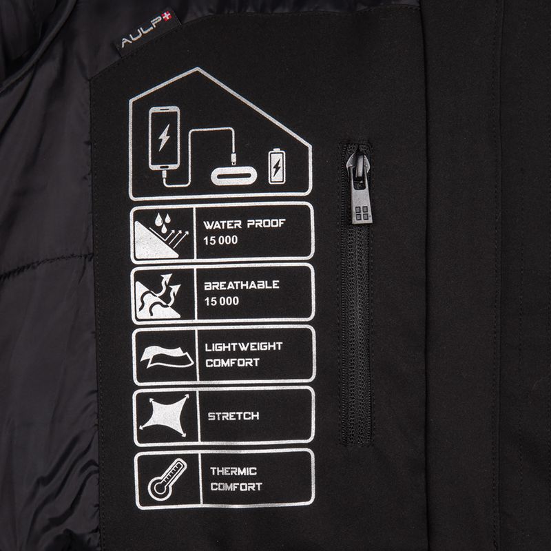 Kurtka narciarska damska Aulp Sandi Ski black 9