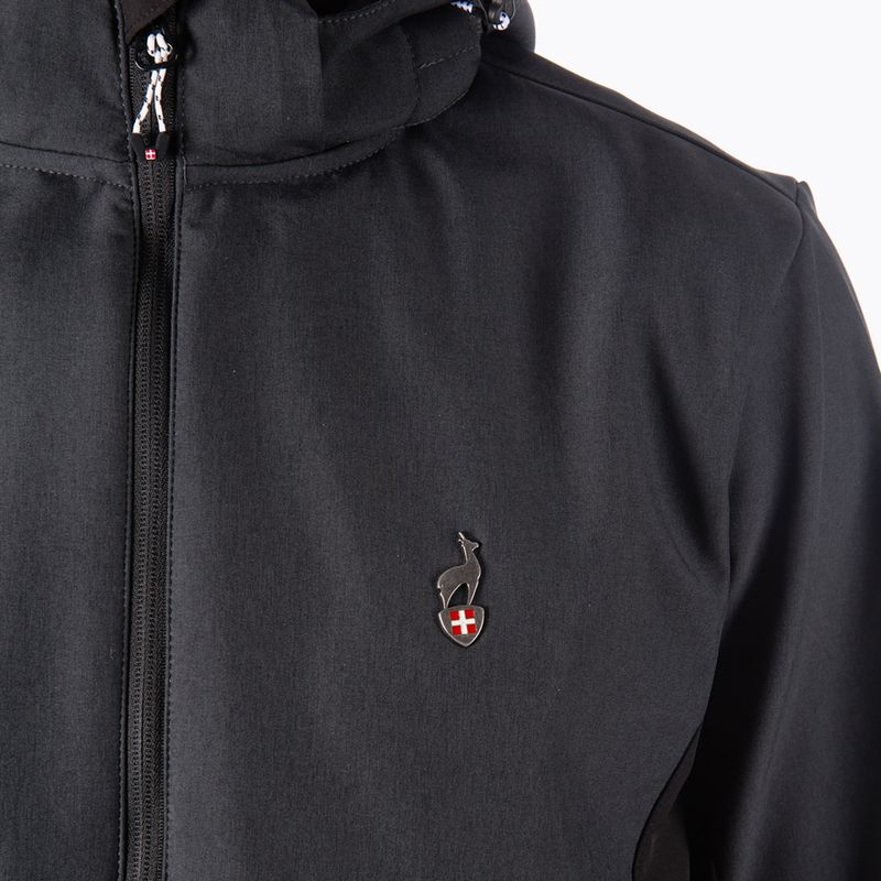 Kurtka softshell męska Aulp Tiago anthracite melange 9