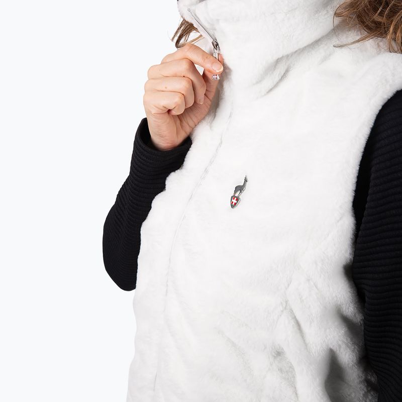 Bezrękawnik damski Aulp Vampa Faux Fur snow 3