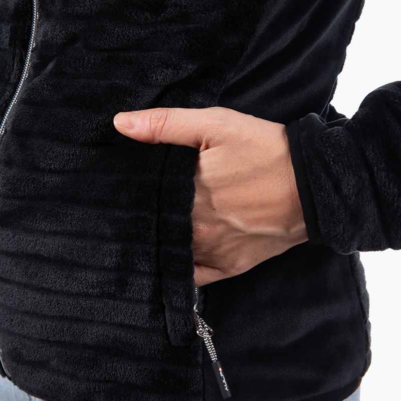 Bluza damska Aulp Verko Coral Fleece black 4