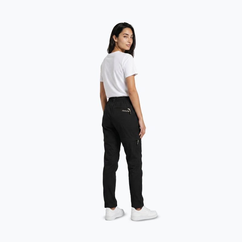 Spodnie trekkingowe damskie Aulp Bonny Zip-Off black 3
