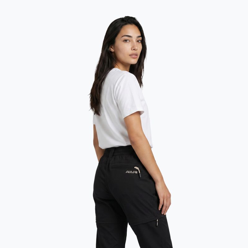 Spodnie trekkingowe damskie Aulp Bonny Zip-Off black 7