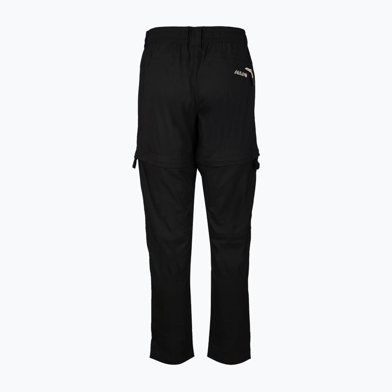 Spodnie trekkingowe damskie Aulp Bonny Zip-Off black 9