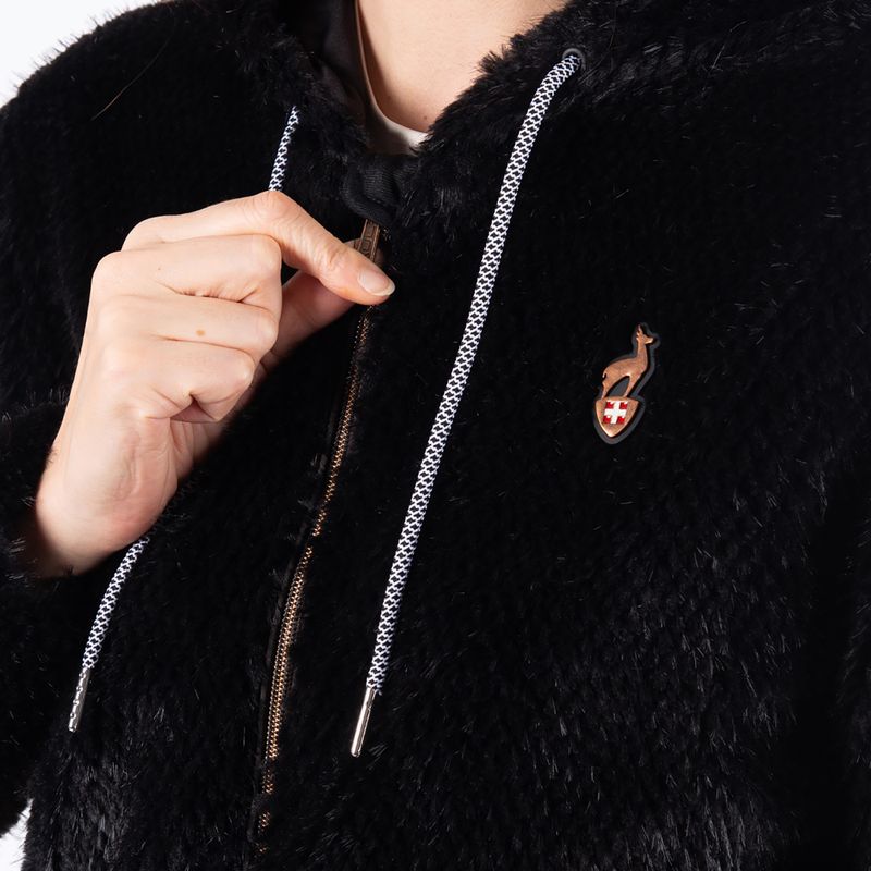Bluza damska Aulp Candy Faux Fur black 4