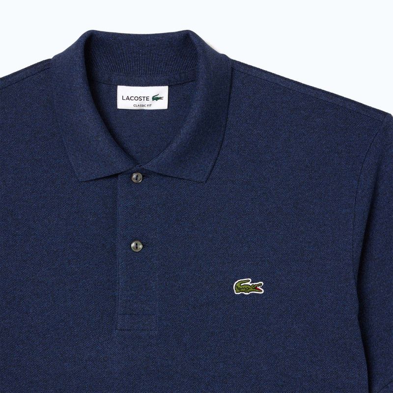 Koszulka polo męska Lacoste L1264 dark indigo blue 6
