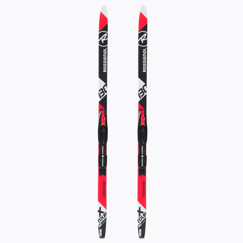 Narty biegowe dziecięce Rossignol XT-Vent JR WXLS(SS) + wiązania Tour Jr Step-In black/red