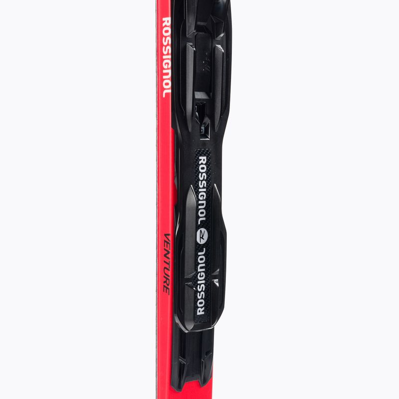 Narty biegowe dziecięce Rossignol XT-Vent JR WXLS(SS) + wiązania Tour Jr Step-In black/red 6