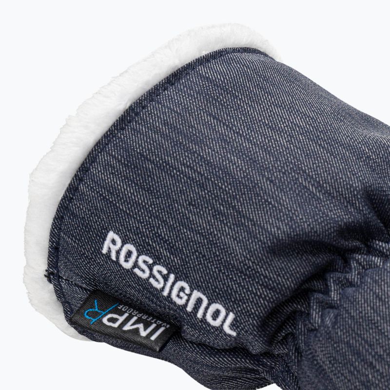 Rękawice narciarskie damskie Rossignol W Temptation Impr M denim 4