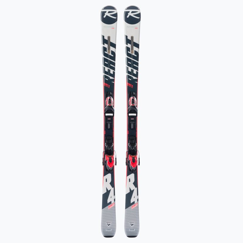 Narty zjazdowe Rossignol React 4 Sport CA + wiązania XP11 black/red