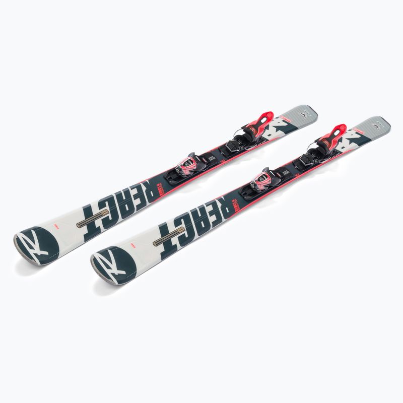 Narty zjazdowe Rossignol React 4 Sport CA + wiązania XP11 black/red 4