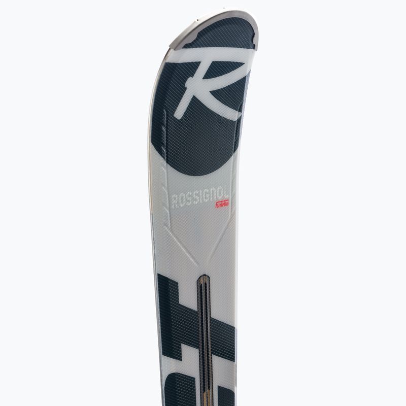 Narty zjazdowe Rossignol React 4 Sport CA + wiązania XP11 black/red 8