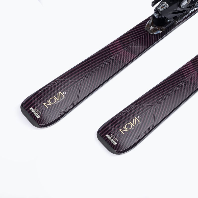Narty zjazdowe damskie Rossignol Nova 6 + wiązania XP W 11 GW black/gold 9