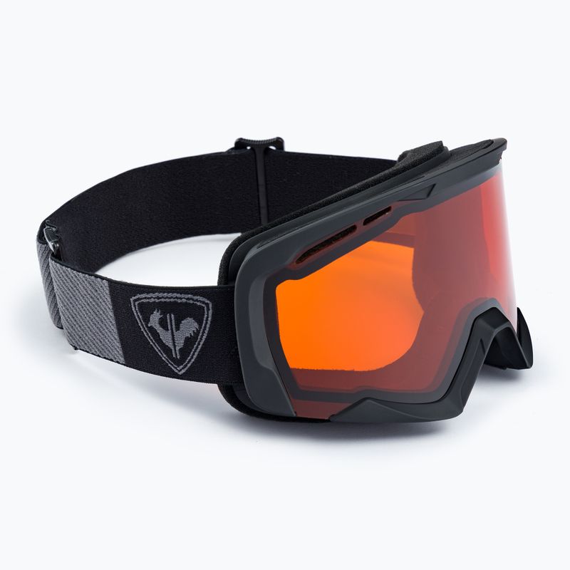 Gogle narciarskie Rossignol Spiral black/orange