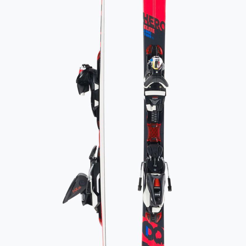 Narty zjazdowe Rossignol Hero Elite LT TI K + wiązania NX12 black/red 5