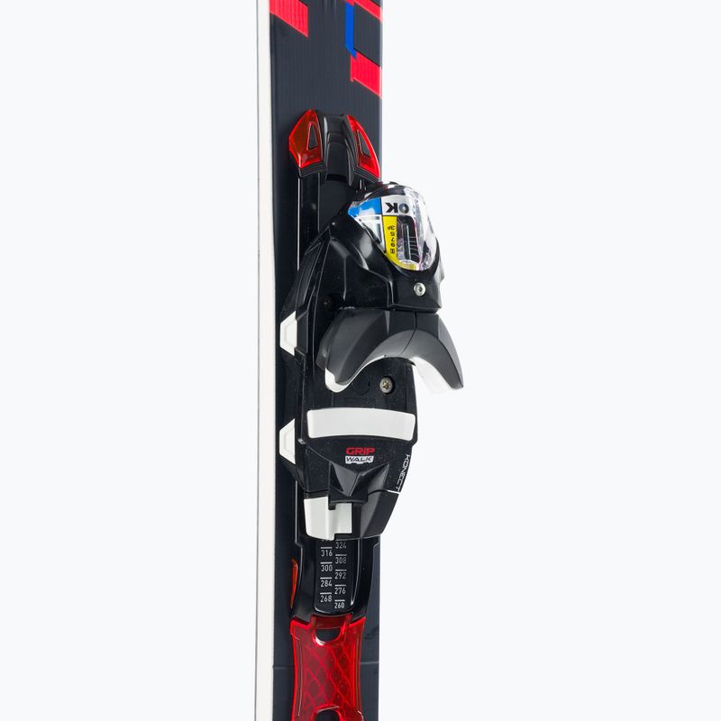 Narty zjazdowe Rossignol Hero Elite LT TI K + wiązania NX12 black/red 6