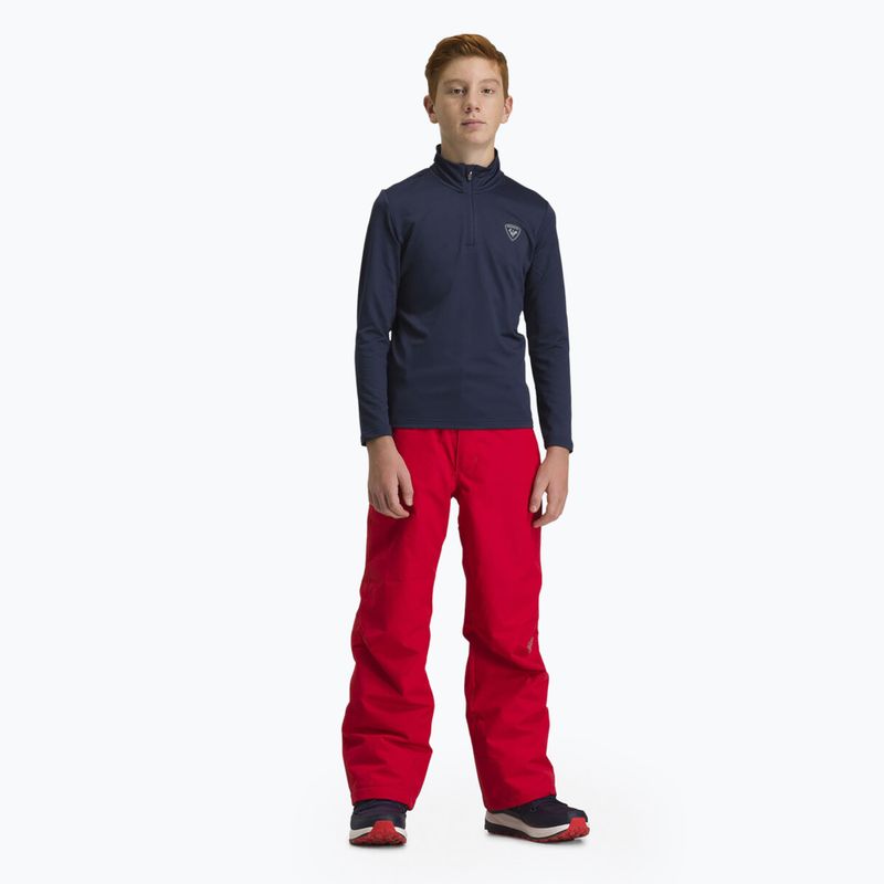 Bluza dziecięca Rossignol Boy 1/2 Zip Warm Stretch dark navy 4