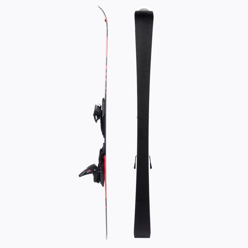 Narty zjazdowe dziecięce Rossignol Hero JR Multi Event + wiązania KID4 black/red 2