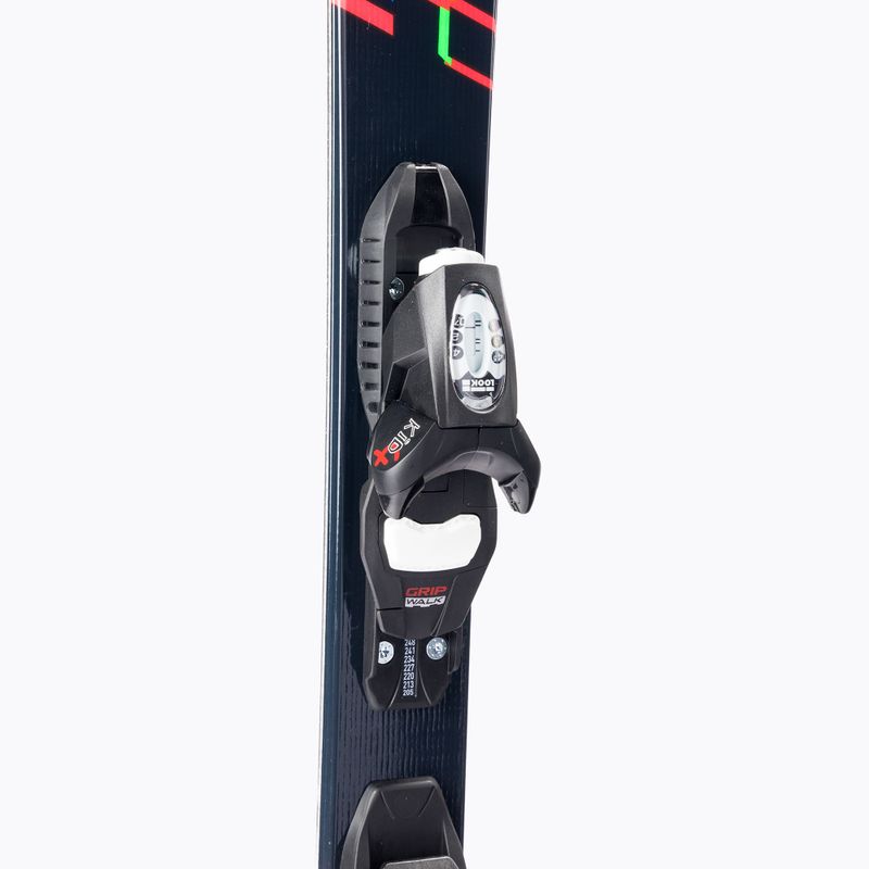 Narty zjazdowe dziecięce Rossignol Hero JR Multi Event + wiązania KID4 black/red 7