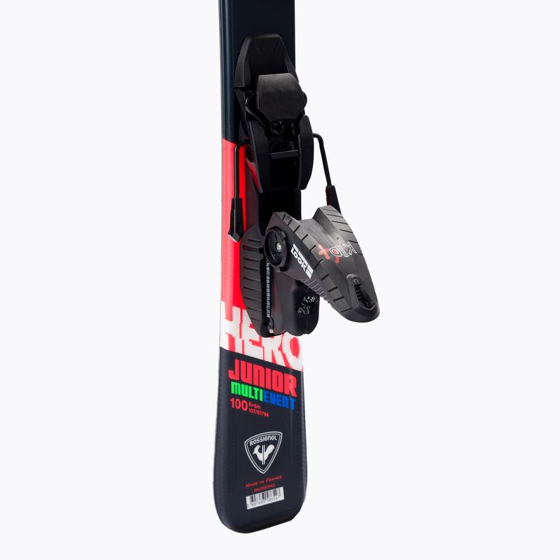 Narty zjazdowe dziecięce Rossignol Hero JR 100-130 + wiązania KID4 6