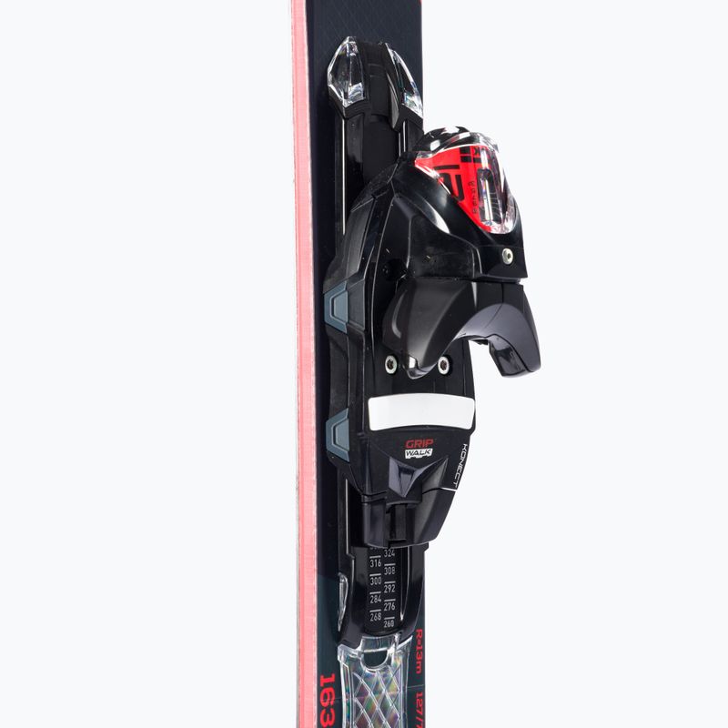 Narty zjazdowe Rossignol React 8 HP + wiązania NX12 black/red 6