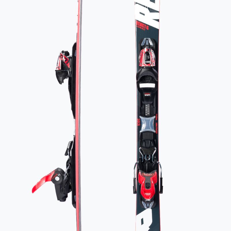 Narty zjazdowe Rossignol React 6 Compact + wiązania XP11 black/hotred 5