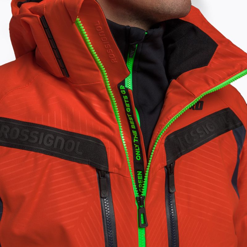 Kurtka narciarska męska Rossignol Hero Aile Jkt neon red 13