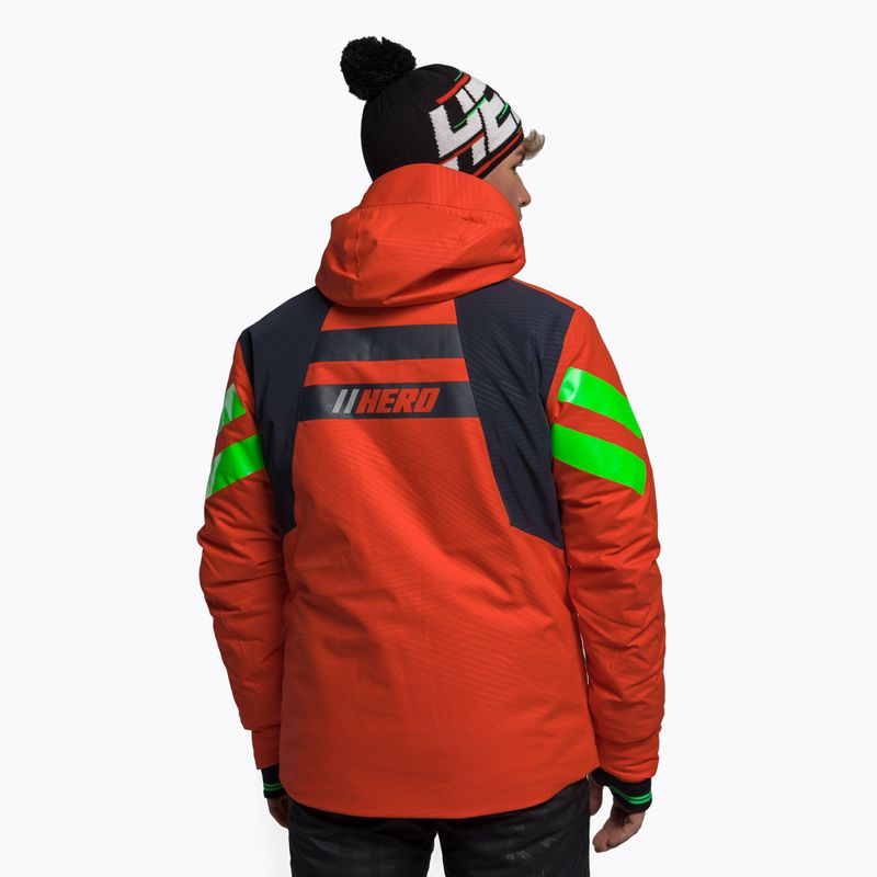 Kurtka narciarska męska Rossignol Hero Aile Jkt neon red 4