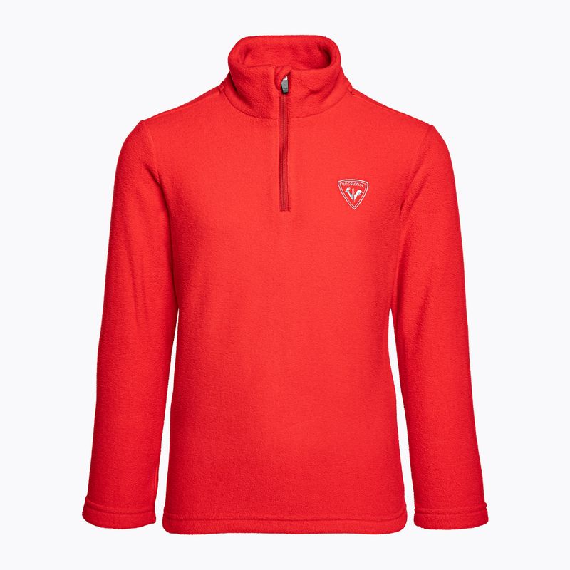 Bluza polarowa  dziecięca Rossignol 1/2 Zip Fleece orange 6