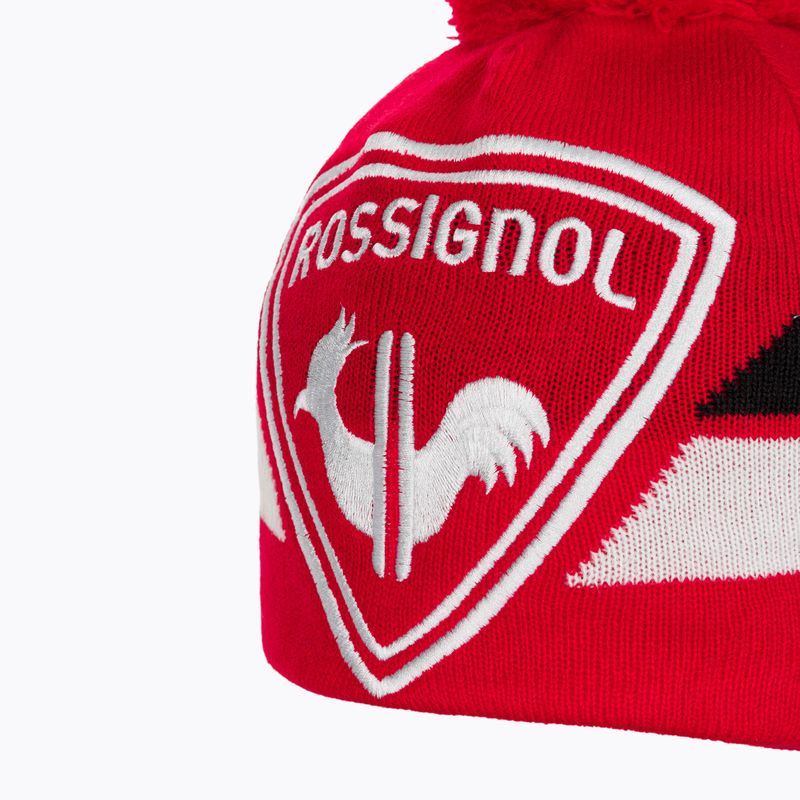 Czapka zimowa dziecięca Rossignol L3 Jr Rooster sports red 4