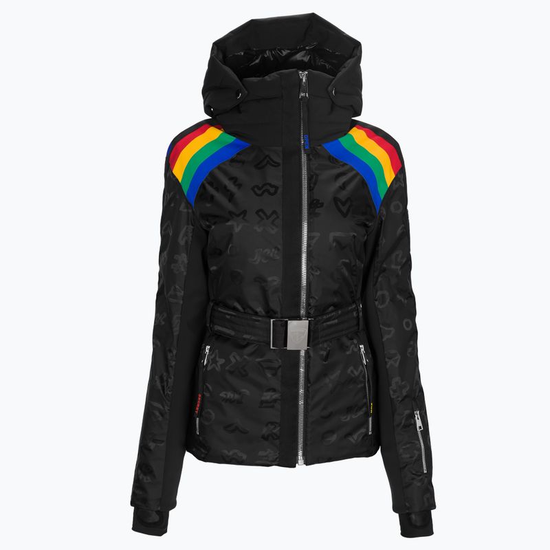 Kurtka narciarska damska Rossignol W Rainbow black 10