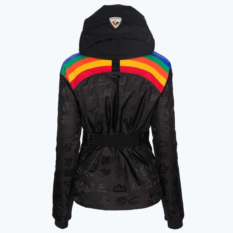 Kurtka narciarska damska Rossignol W Rainbow black 11