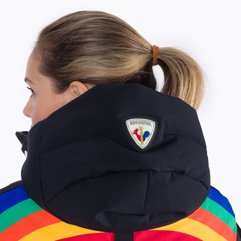Kurtka narciarska damska Rossignol W Rainbow black 5