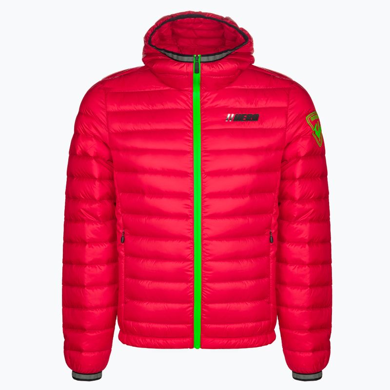 Kurtka puchowa męska Rossignol Verglas Hero Hood neon red 14