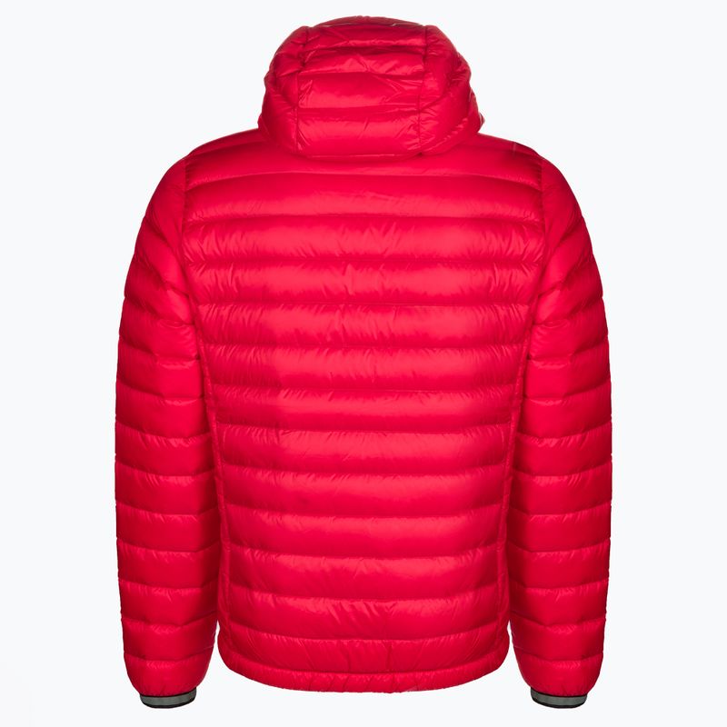 Kurtka puchowa męska Rossignol Verglas Hero Hood neon red 15