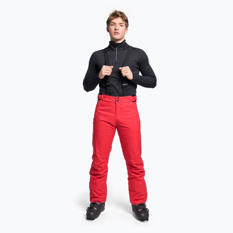 Spodnie narciarskie męskie Rossignol Ski red