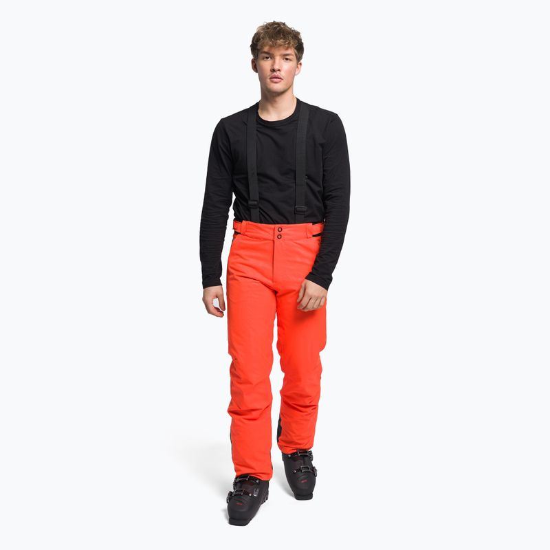 Spodnie narciarskie męskie Rossignol Hero Ski neon red