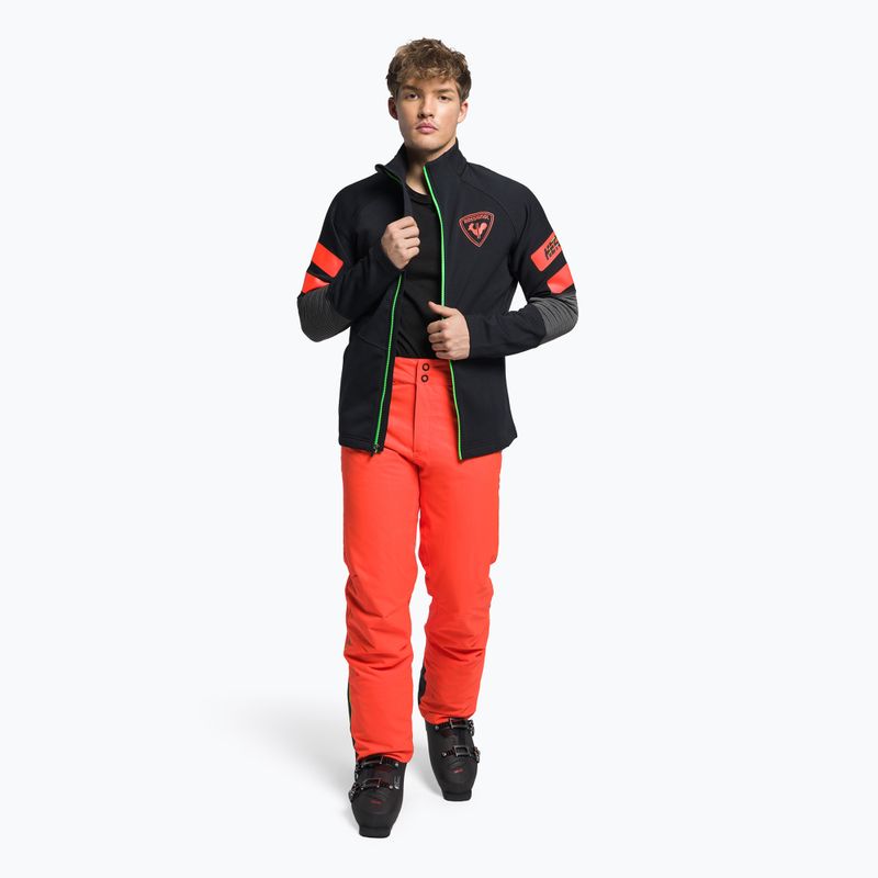 Spodnie narciarskie męskie Rossignol Hero Ski neon red 2