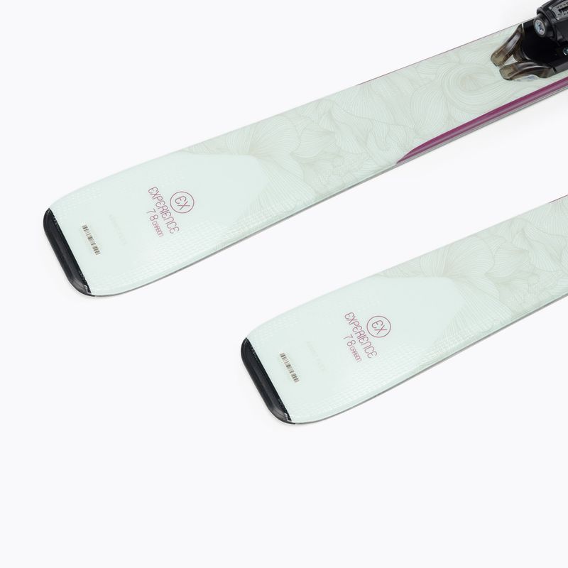 Narty zjazdowe damskie Rossignol Experience W 78 CA + wiązania XP10 white/purple 9